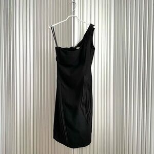 Helmut Lang Black Sheath Dress